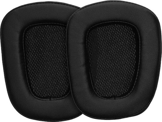 KWmobile Ανταλλακτικά Earpads Leather Μαύρα
