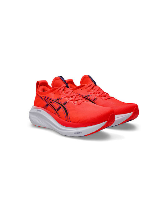 Gel-Nimbus 27 Men's Sport Shoes Running Red Flash Red