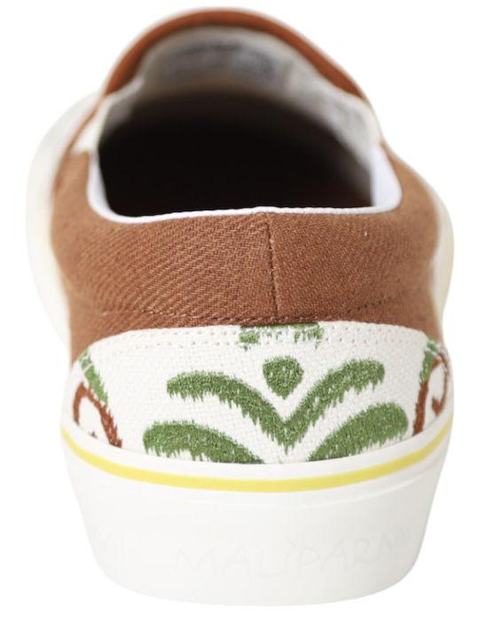 Women's Slip-On from Synthetic Leather White