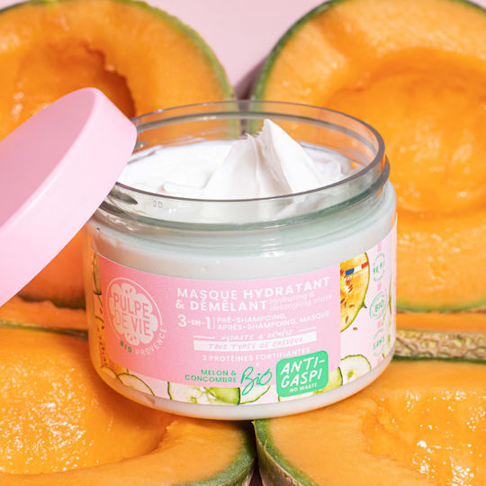 Pulpe De Vie Haarmaske Für Hydratation Mit Keratin 300ml