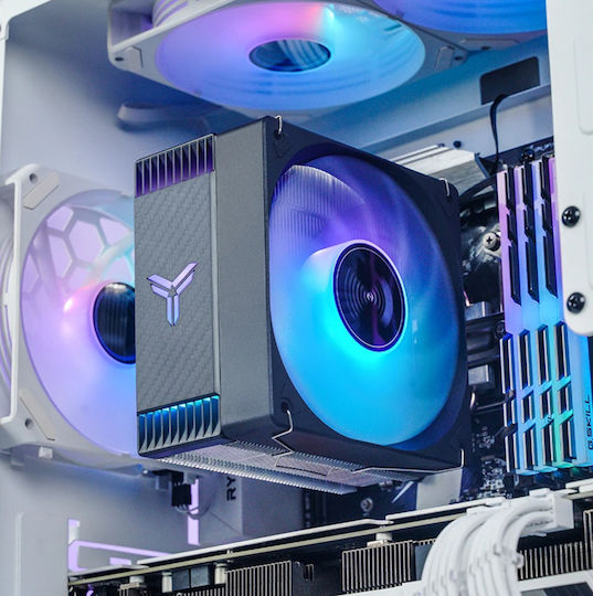 Jonsbo CR-1000 EVO CPU Cooler For Socket 115x/AM4/AM5/1700 With ARGB Lighting