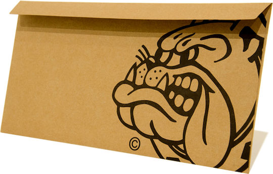 Bulldog Amsterdam Lizenzplatte Schwarz