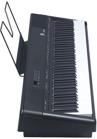 Klavier Electric Stage Piano SP-C120 with 88 Weighted Keys Built-in Speakers and Connection with Headphones and Computer Black
