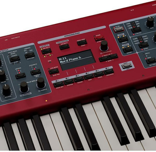 Nord Elektrisch Bühne Klavier Piano 6 mit 88 Gewichtet Tasten und Anschluss an Kopfhörer Schwarz