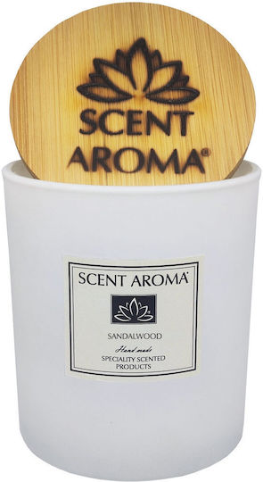 Aromatisches Raumkerze Soja Sandelholz 175gr 39 Stunden Brenndauer