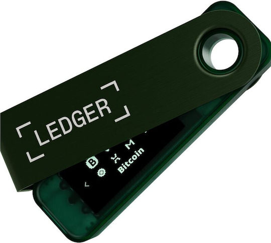 Ledger Nano S Plus Cryptocurrency Wallet Emerald Green