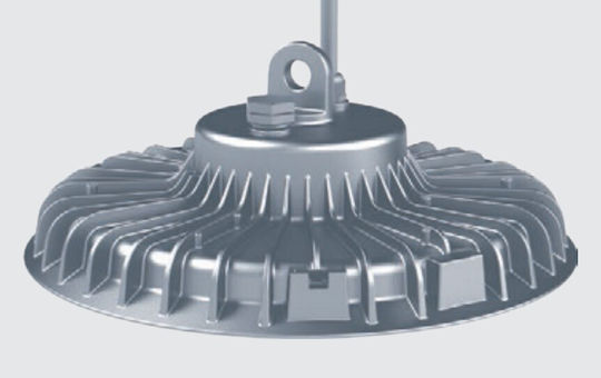 Commercial Bell Light 100W Cool White 10000lm with Built-in LED Black Ø23.7xH9cm