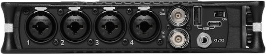 Sound Devices MixPre-10 II Polyphonic Digital Portable Recorder Battery/Power for Recording on Memory Card with Phantom Power