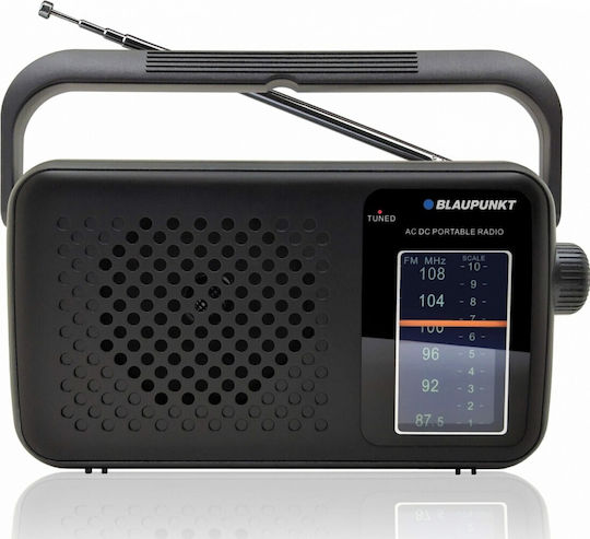 Blaupunkt PR8 Φορητό Ραδιόφωνο Ρεύματος / Μπαταρίας Μαύρο
