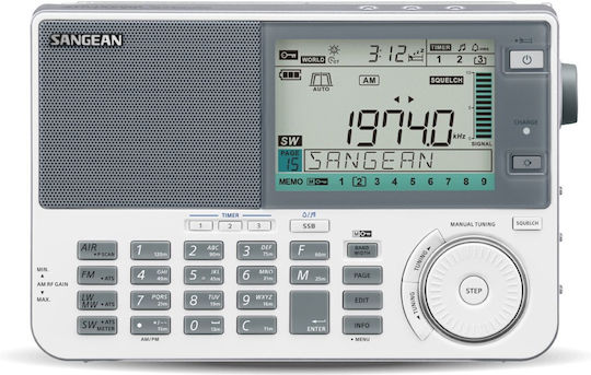 Sangean ATS-909X2 Tragbares Radio Weiß