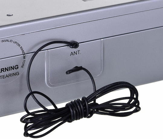 Blaupunkt KR14BT Επιτραπέζιο Ραδιόφωνο Ρεύματος με Bluetooth Ασημί