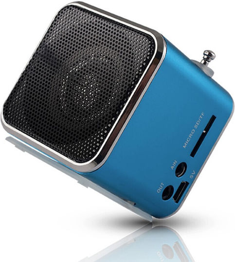 Forever MF-100 Portable Radio Rechargeable with Bluetooth and USB Blue