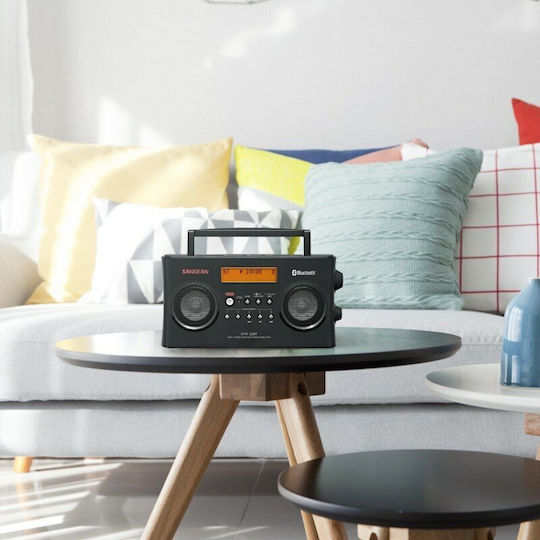 Sangean DPR-26BT Φορητό Ραδιόφωνο Μπαταρίας DAB+ με Bluetooth Μαύρο