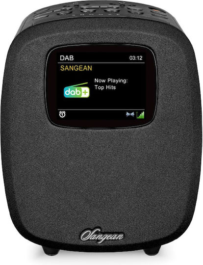 Sangean DCR-83 Επιτραπέζιο Ραδιόφωνο Ρεύματος DAB+ με Bluetooth Μαύρο