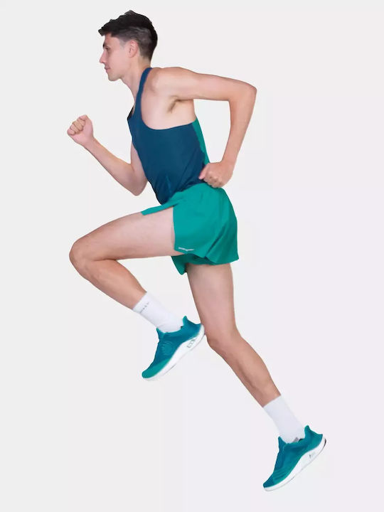 Bluse Dark Navy/deep Laguna Green