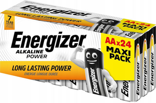Energizer Power Baterii Alcaline AA 1.5V 24buc 435846