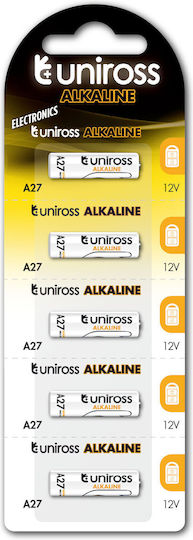 Uniross Αλκαλική Μπαταρία A27 12V 1τμχ