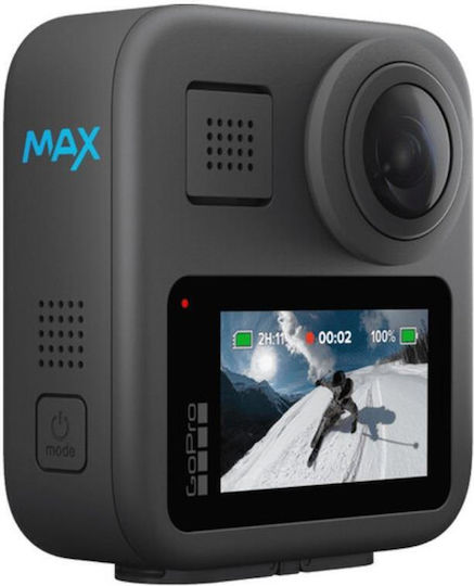 GoPro Max 360 Action Camera 5K 360° Capture Underwater and Wi-Fi Black