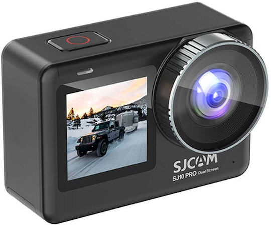 SJCAM SJ10 Pro Action Camera 4K Ultra HD Υποβρύχια Standard και Wi-Fi Μαύρη