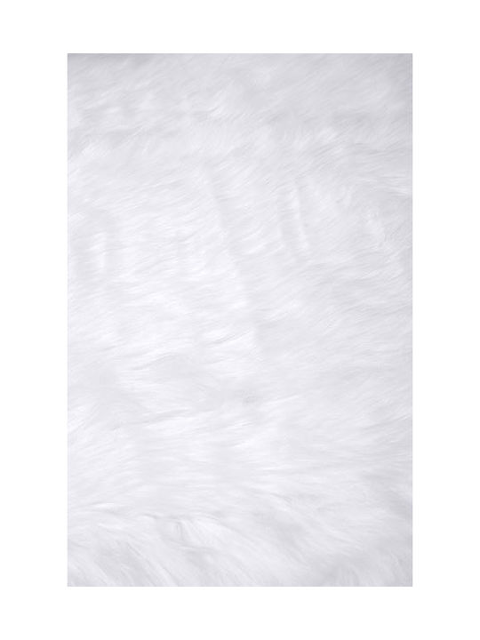 Χαλι Περσικα Sheep Skin Softy 5125 Polyester White 60x110cm