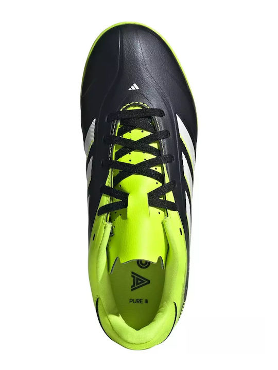 Copa Pure III Club Kids Turf Soccer Shoes Core Black / Cloud White / Lucid Lemon