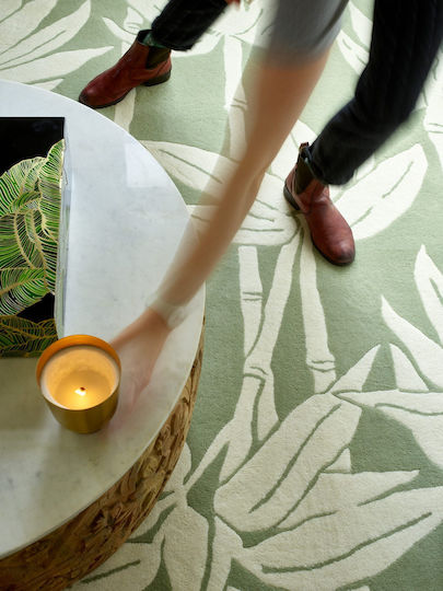 Χαλί Japanese Bamboo 39507 Jade Florence Broadhurst 170 X 240 Cm