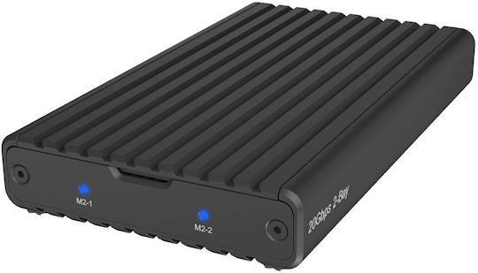 Icy Box External Case for Hard Drive M.2 SATA III with Connection Type-C