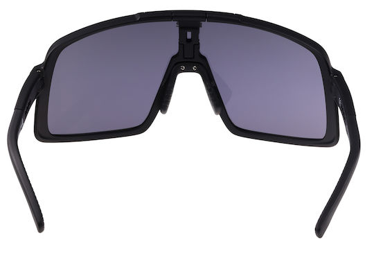 R2 Cycling Glasses with Black Frame & Dark Lenses