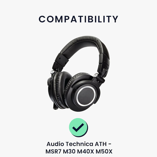 Audio Technica Ear Pad for ATH-M40X Replacement Earpads Headphones