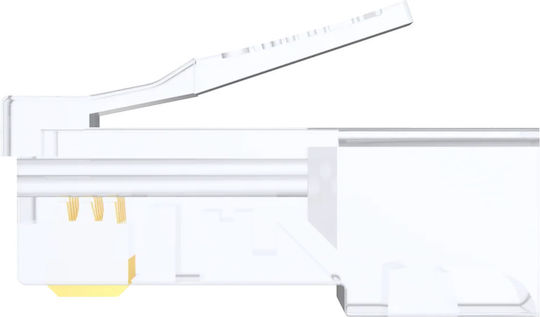 Unitek Мрежа RJ-45 Конектори Кат6 Пропускателни 100бр
