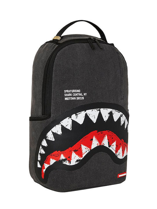 Sprayground DLXS Schulranzen Rucksack Junior High-High School Schwarz mit Flaschenhalter