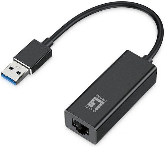Level One USB-0401 Αντάπτορας Δικτύου USB με Ενσύρματη Σύνδεση Gigabit Ethernet (v9)