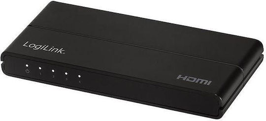 LogiLink 1x4-Port 4K 60Hz Downscaler HDMI Splitter HD0037