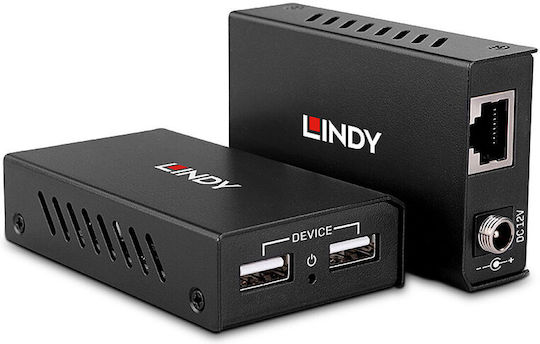 Extender Usb Lindy 100m 2 Port Usb 2.0 Cat.6