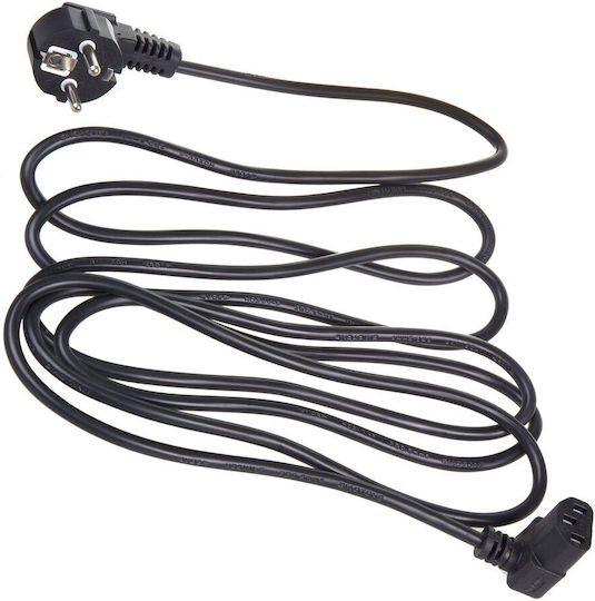 Maclean Energy Schuko - IEC C14 Cable 3m Μαύρο MCTV-854