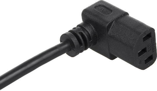 Maclean Energy Schuko - IEC C14 Cable 3m Μαύρο MCTV-854