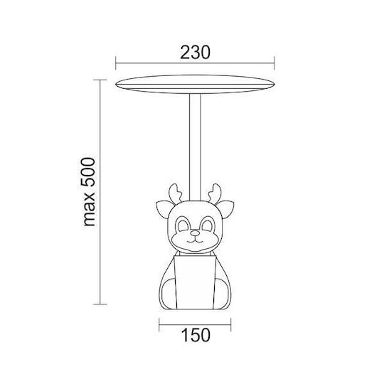 Spot Light Led Kids Desk Lamp White Spot Light Led Kids Desk Lamp White