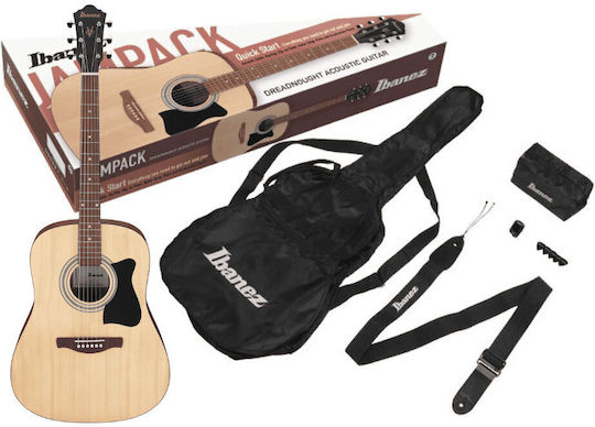 Ibanez Akustisch Gitarre Natürlich / Offene Pore / Spruce