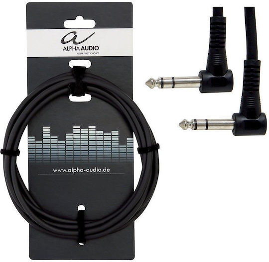 Alpha Audio Cable 6.3mm male - 6.3mm male 0.9m (190.380)