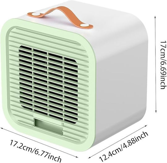 Mini Κλιματιστικό USB με Νερό Λευκό FOX38468