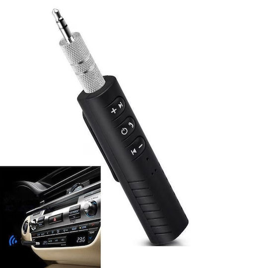Receptor Audio Bluetooth Conexiune USB Încărcare Control Volum Apel Pornit Oprit Jack de 3,5 mm Negru