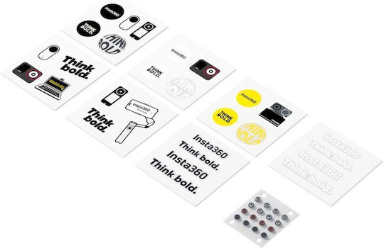 Insta360 Button Sticker Set Tactile Button Stickers Locate Easier Buttons Cinseavr