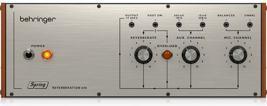 Reverberație cu arc Behringer 646 Spring Reverb | Skroutz Romania