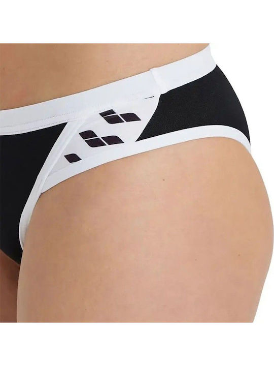 Bikini Set Top & Slip Bottom Black