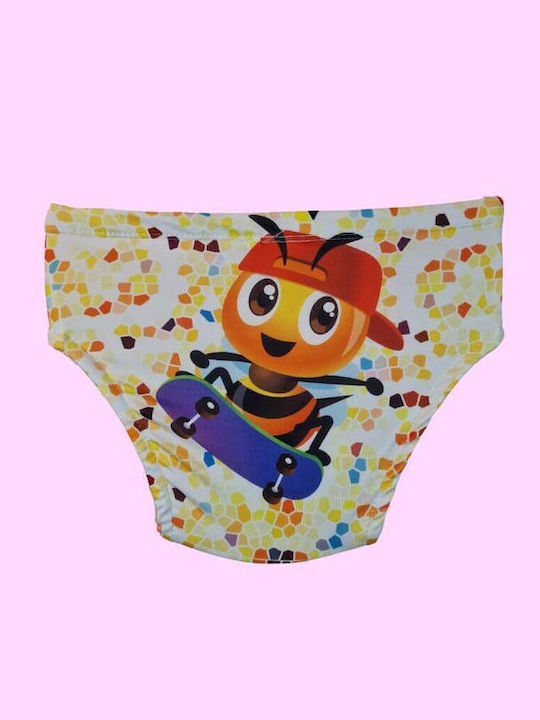 Poopes Kids' Brief Multicolour
