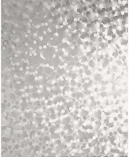 Self-adhesive Window Film Rain Drop Pattern Size 45 X 300 Cm Easy To Apply Maintain Gray Transparent