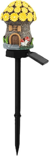 Lampa Lampă Solară Floare 1W 1200lm Alb Cald cu Senzor de Mișcare și Fotocelulă IP44