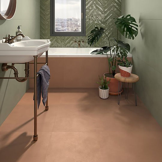 Piesă Ceramică Overclay Cotto 60x120 Cm Marca Corona