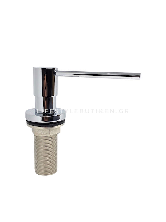 Naron Nr8001c Built-in Kitchen Soap Dispenser Metallic 500ml Chrome