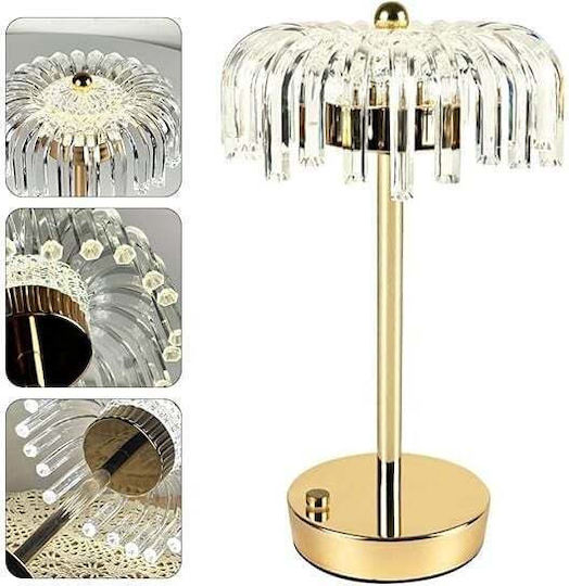 Lampa Dekorative Tischlampe Meduza LED Warmweiß